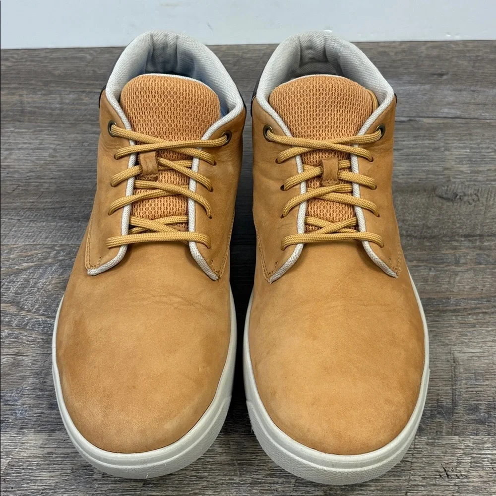 TIMBERLAND Baskets Seneca Bay Chukka A5S4Z Wheat Nubuck Size 10.5